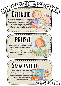 Magiczne Słowa - Tabliczki  