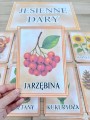 Dary Jesieni - Plansze z ilustracjami i napisami