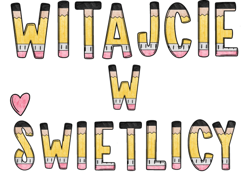Witajcie W Świetlicy - Napis/ Girlanda ( wzór 2) 