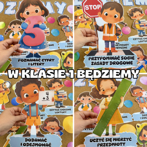 W klasie 1 będziemy - Gazetka/ Dekoracje    