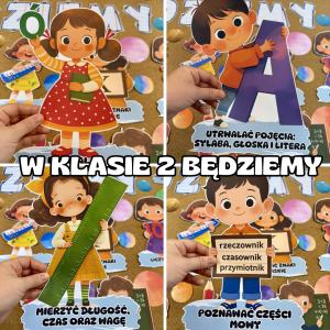 W klasie 2 będziemy - Gazetka/ Dekoracje   