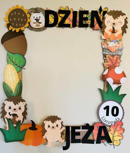 Dzień Jeża- Fotobudka / Ramka