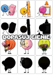 Dzień Kropki - Dopasuj Cienie