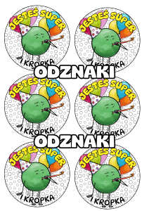 Dzień Kropki - Odznaki / Medale wzór 2