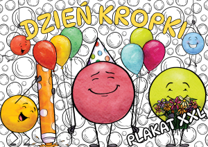 Dzień Kropki - Plakat XXL do dekoracji
