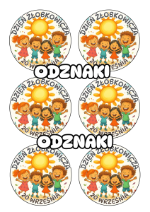 Dzień Żłobkowicza - Odznaki / Medale wzór 1