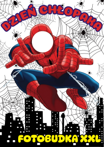  Fotobudka XXL - Spiderman  - Dzień Chłopaka 