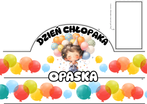 Opaska ( wzór 1 ) - Dzień Chłopaka