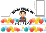  Opaska Super Chłopaka -( wzór 1 ) - Dzień Chłopaka 