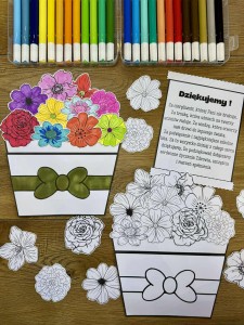 Dzień Edukacji - Kartka 3D Składana z Życzeniami  