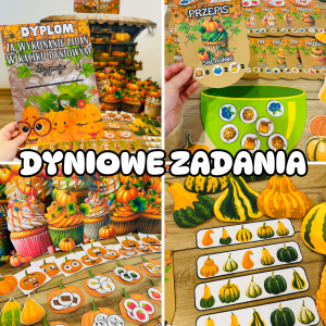 Dzień Dyni- Kącik z Zabawami / Ćwiczeniami