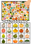 Dzień Dyni- Znajdź Dynie Na Planszy