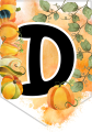 Dzień Dyni- Napis/ Giralanda