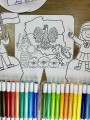 Dzieci z Flagą 3D - Praca Plastyczna - Dzień Niepodległości / Święto Konstytucji 3 Maja / Polska - 