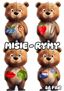 Dzień Pluszowego Misia - Dopasuj Elementy  - Rymy