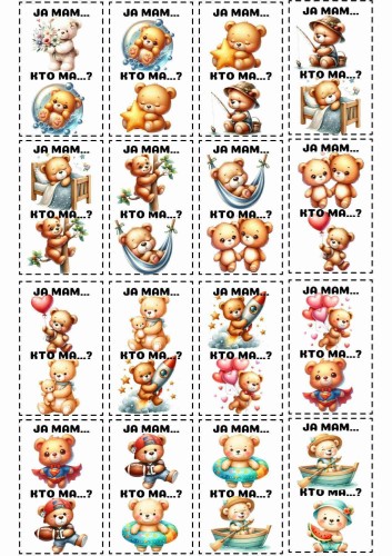 Dzień Pluszowego Misia- Ja mam... Kto ma...?
