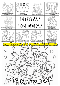 Dzień Praw Dziecka- Książeczka Dwustronna Składana 