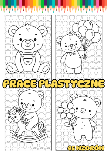 Dzień Pluszowego Misia - Prace Plastyczne / Szablony 