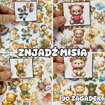 Dzień Pluszowego Misia - Znajdź Misia na Planszy   