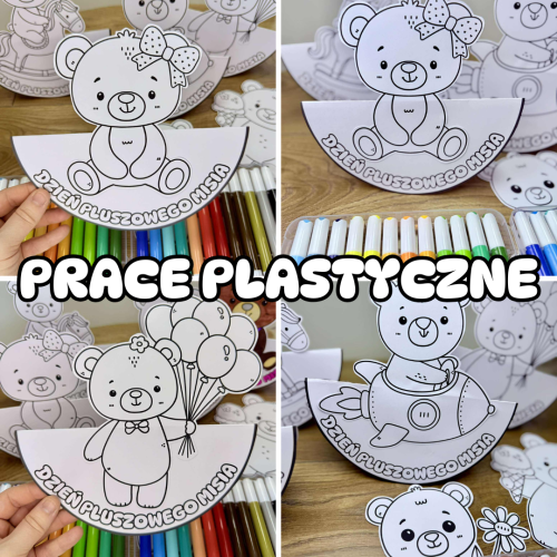 Dzień Pluszowego Misia - Bujane / Prace Plastyczne  
