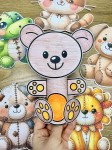 Dzień Pluszowego Misia- Miś 3D /  Praca Plastyczna