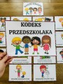 Kodeks Przedszkolaka/ Nasze zasady- ( wersja kolorowa ) - Ilustracje z Opisami 