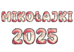 Mikołajki 2025 - Napis/ Girlanda
