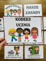Kodeks Ucznia/ Nasze Zasady - ( wersja kolorowa ) - Ilustracje z Opisami 