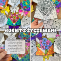 Bukiety Rozkładane z Życzeniami - Dzień Babci i Dziadka  