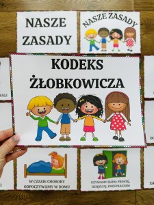 Kodeks Żłobkowicza / Nasze Zasady  ( wersja Kolorowa ) - Ilustracje z Opisami 