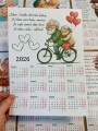 Kalendarze - Wzór 2 - Kolorowe / Biało Czarne - Dzień Babci i Dziadka  
