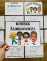  Kodeks Żłobkowicza / Nasze Zasady ( wersja czarno-biała ) - Ilustracje z Opisami 