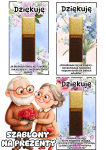 Szablony na Prezenty- Dzień Babci i Dziadka
