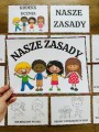  Kodeks Ucznia/ Nasze Zasady  ( wersja czarno-biała ) - Ilustracje z Opisami 