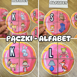 Pączki - Alfabet - Tłusty Czwartek 