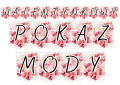 Walentynkowy Pokaz Mody - Dekoracje + Napis 