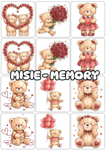 Misie Memory - Walentynki