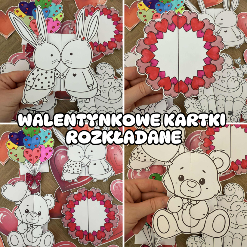 Walentynkowe Karki Rozkładane - Walentynki 