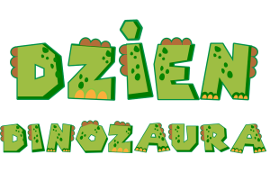 Dzień Dinozaura- Napis / Girlanda ( wzór 3 )  