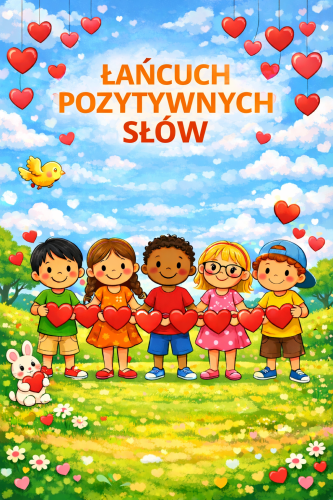 Walentynkowy Łańcuch Pozytywnych Słów - Walentynki   