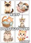 Dzień Kota - Dopasuj Połówki
