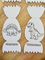 Jaja Otwierane - Praca Plastyczna - Dzień Dinozaura 