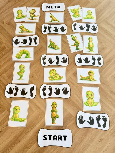 Ścieżka Gimnastyczna  - Dzień Dinozaura    