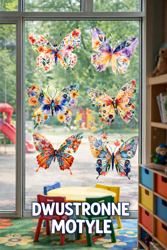 Motyle Dwustronne ( wersja 2 )- Wiosenne Dekoracje - Wiosna