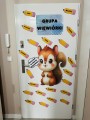 Witajcie w Grupie- dekoracje na drzwi 