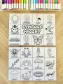 Symbole Wiosny - Książeczka Składana / Wklejka - Wiosna  