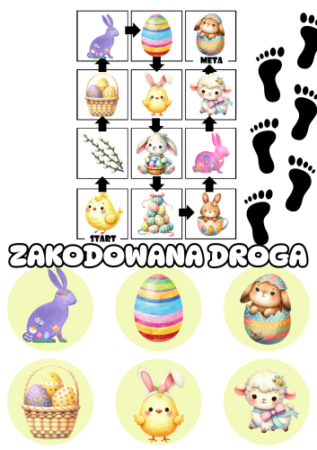 Wielkanocna Zakodowana Droga - ( wersja 1 ) 