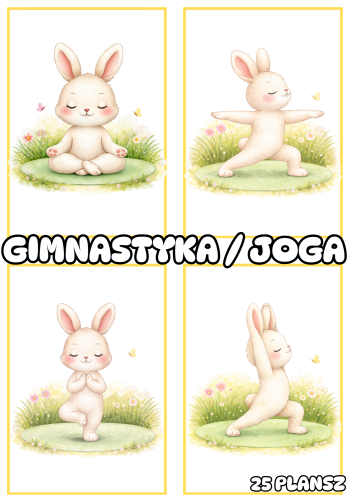 Wielkanocna Gimnastyka / Joga Z Zajączkiem -  Wielkanoc