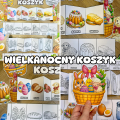 Wielkanocny Koszyk - Książeczka Składana / Wklejka  - Wielkanoc  