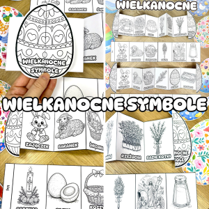 Wielkanocne Symbole - Wklejka / Książeczka - Wielkanoc  